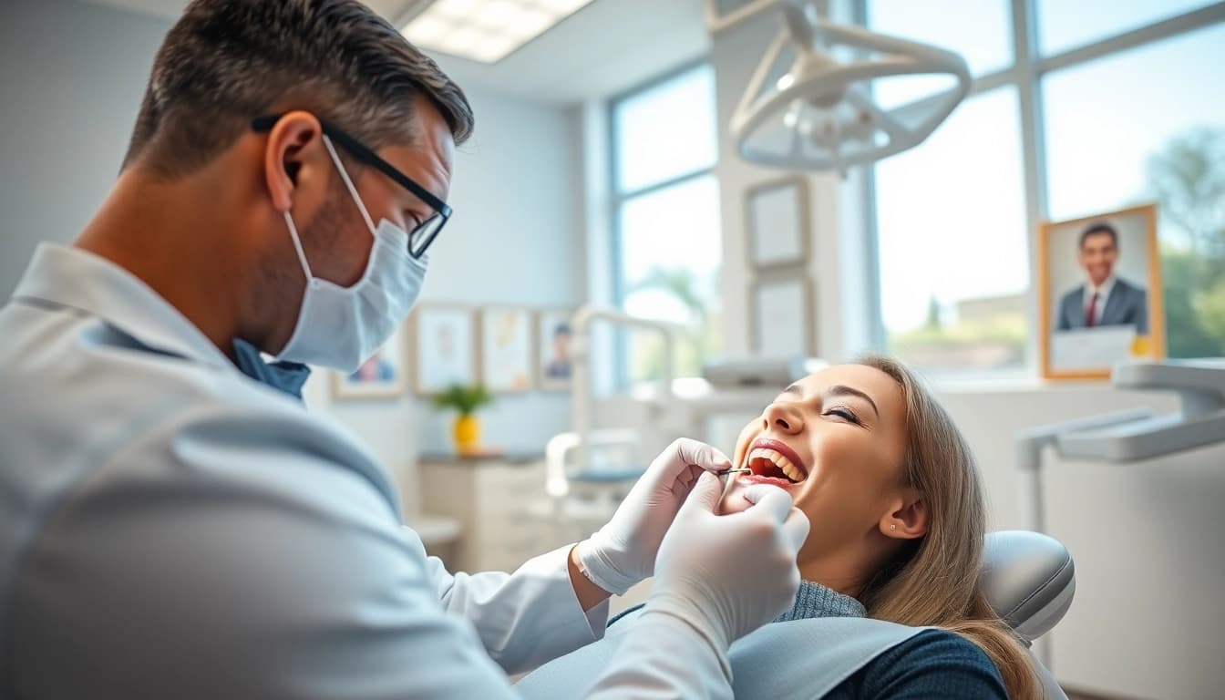 Enhance your smile with Cosmetic Dentistry services in a modern dental clinic.