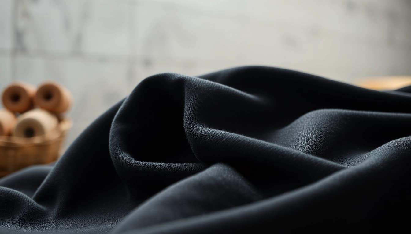 Discover molton fabric's smooth texture and elegance in a close-up shot that highlights its luxurious appeal.