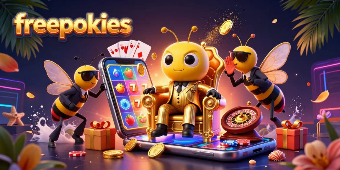 Experience freepokies excitement with vibrant slot games and dynamic casino characters!