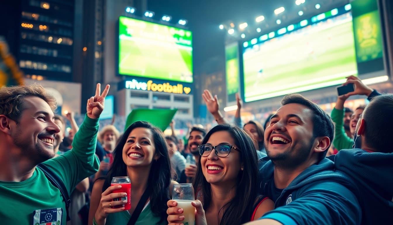 Menikmati link streaming bola gratis saat menonton pertandingan sepak bola dengan antusias.