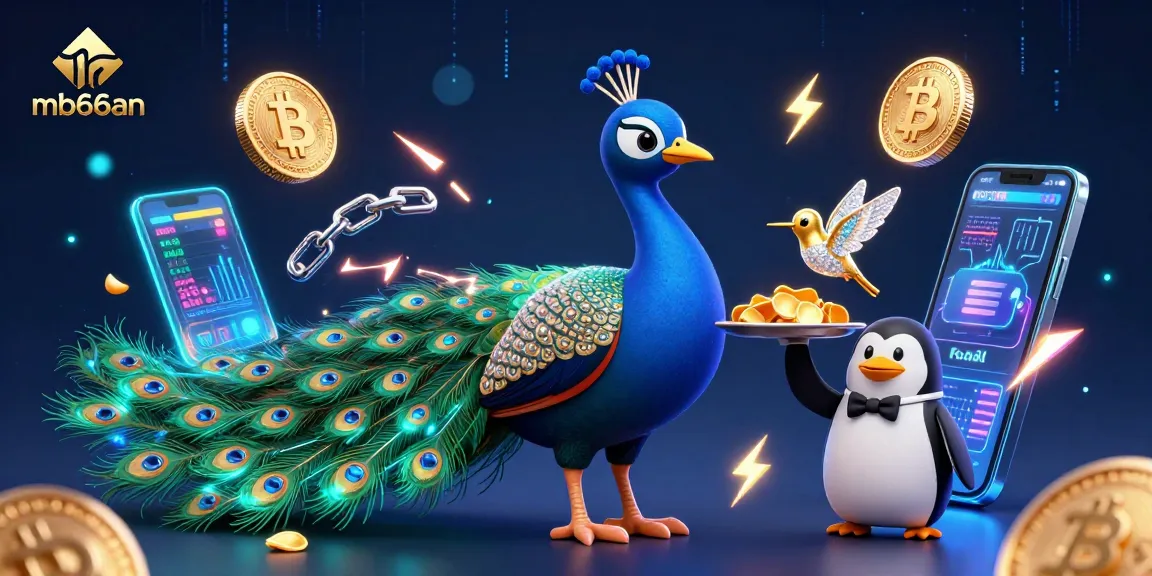 Experience the excitement of mb66an with crypto coins and vibrant casino elements.