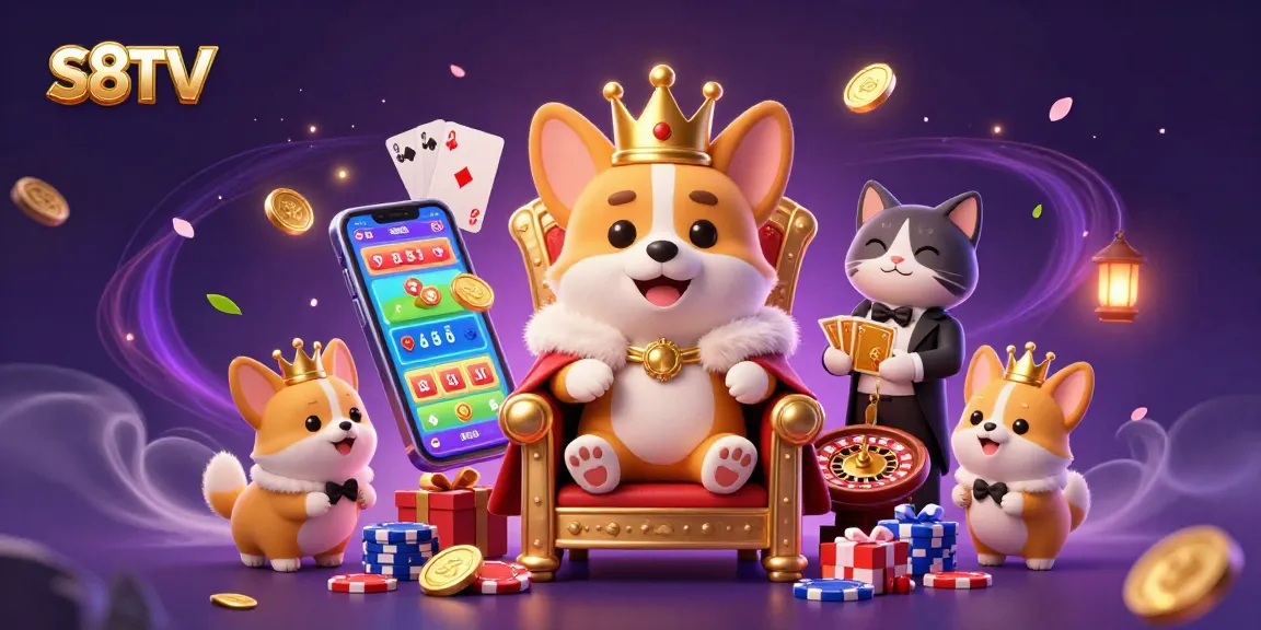 S8TV offers a vibrant betting experience showcasing odds and games with a royal twist.
