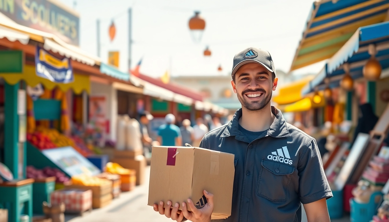 Efficient package delivery at Marketplace Pickup Scottsdale highlighting community engagement.