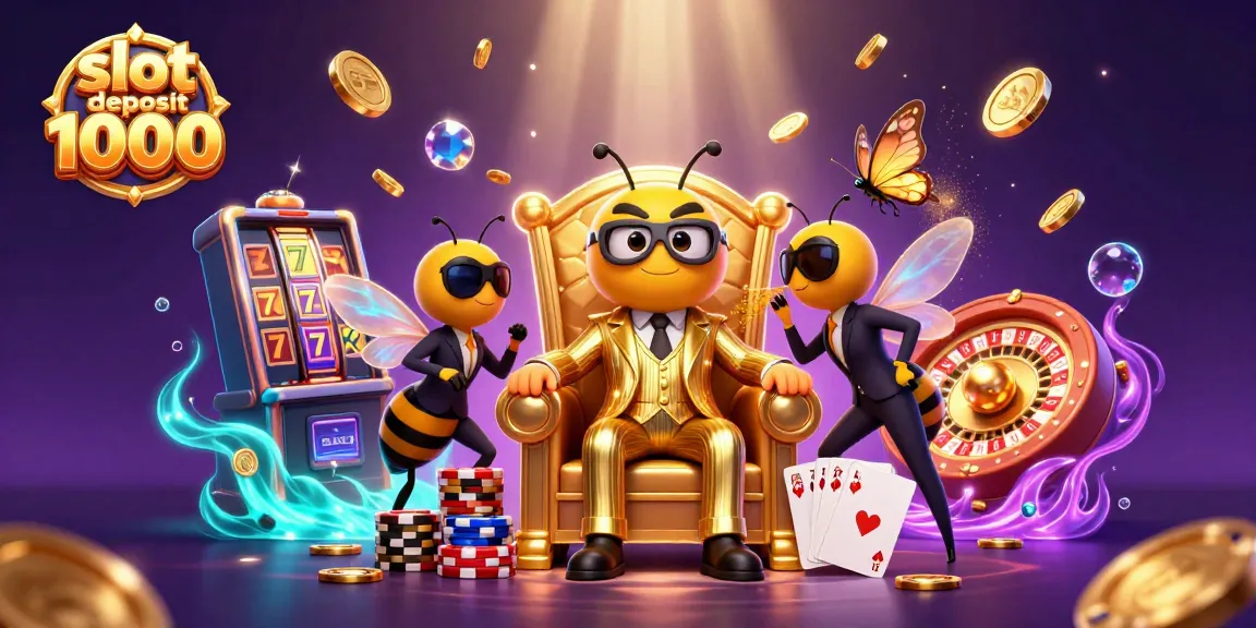 Permainan seru slot deposit 1000 yang menghasilkan jackpot dengan beragam elemen kasino yang memikat.