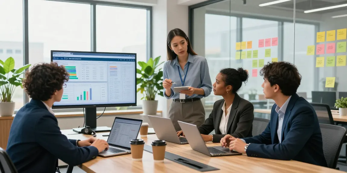 Kolaborasi tim bisnis yang inovatif dengan analisis data delapantoto.