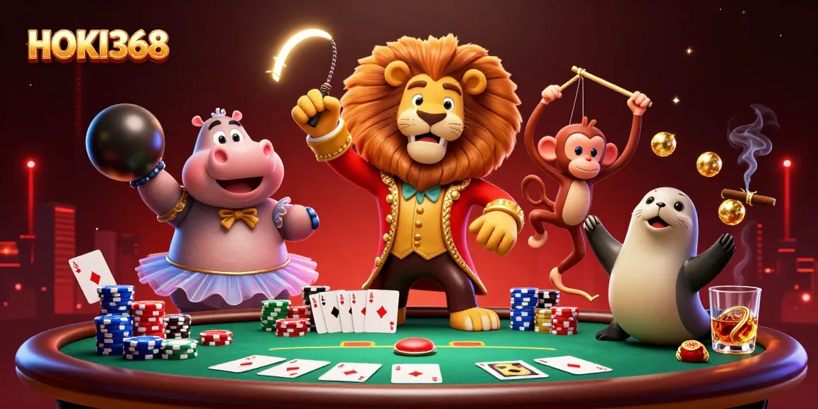 Join the fun at HOKI368 with colorful casino characters and poker action built for thrilling gameplay.