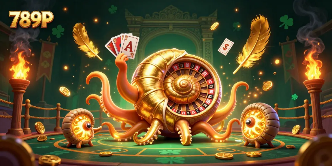 Join the excitement at 789P with vibrant golden elements and immersive casino action.