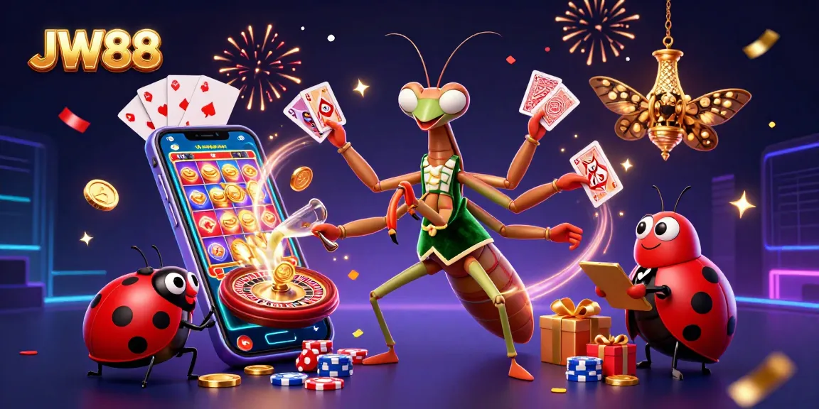 Experience winning thrills at JW88 with dynamic casino gaming action and colorful visuals.