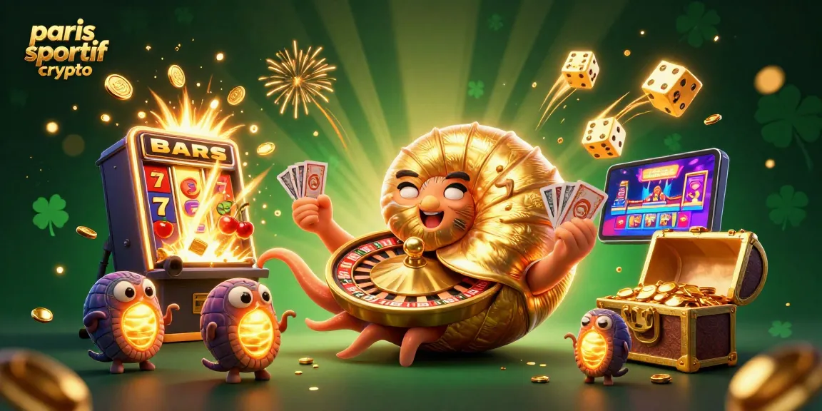 Pariez en toute confiance avec des experts sur les paris sportifs crypto, capturant l'excitation d'un casino 3D.