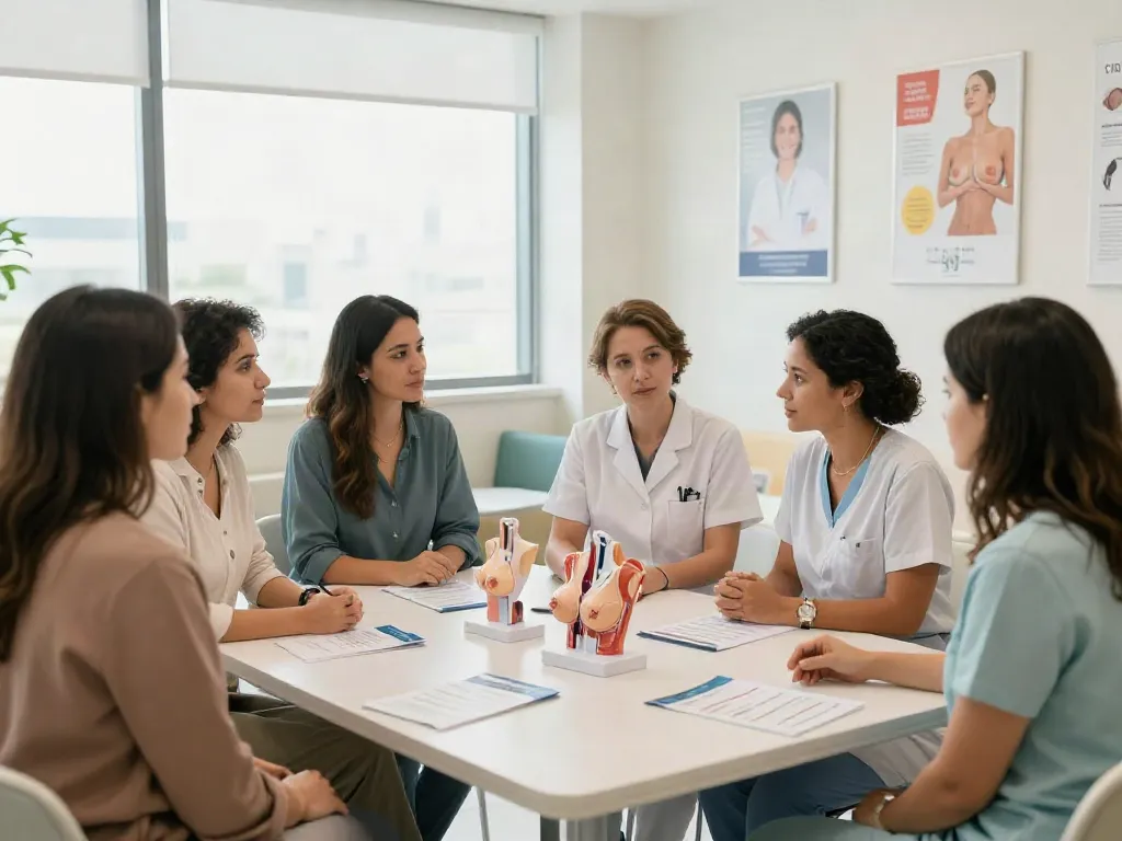 Breast surgery in Abu Dhabi - compassionate consultation for women's health.