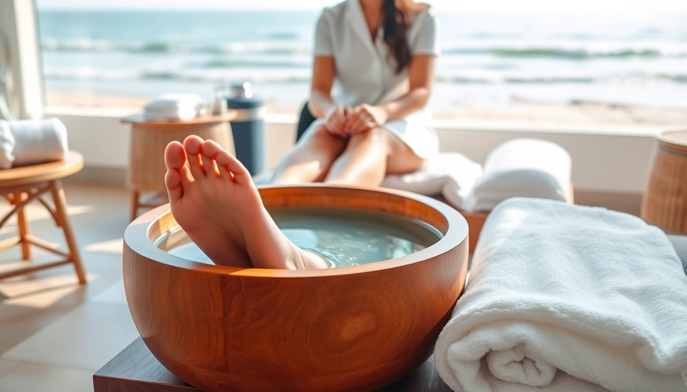 Experience relaxing pedicures services in Carolina Beach at our serene spa.