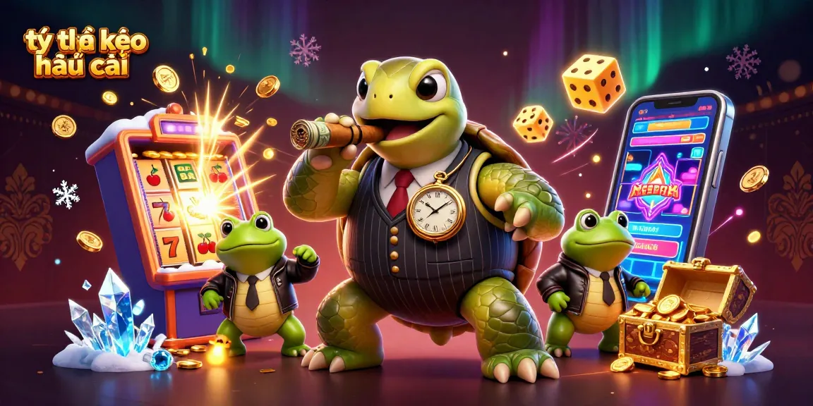 Engage with tỷ lệ kèo nhà cái through a vibrant casino scene featuring dynamic characters and thrilling gaming elements.