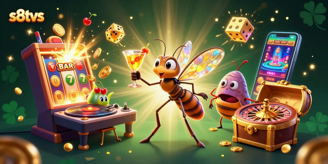 Engage with thrilling gaming action at s8tvs with a vibrant casino scene.