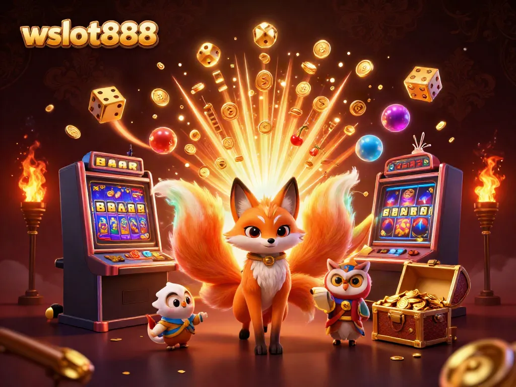 Menangkan jackpot di WSLOT888 dengan desain kaya warna dan karakter magis.