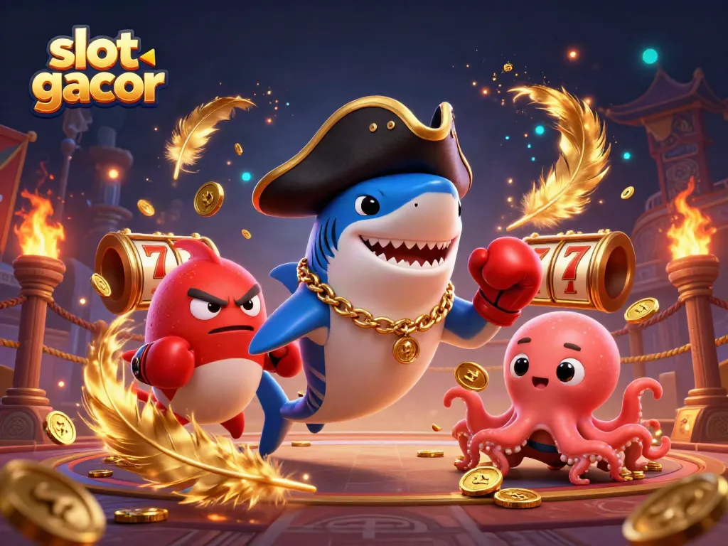 Memenangkan slot gacor dengan simbol menggiurkan dan suasana kasino yang seru.