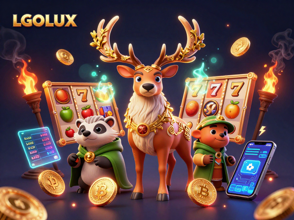 Experience LGOLUX's thrilling slots with vibrant visuals and engaging gameplay elements.