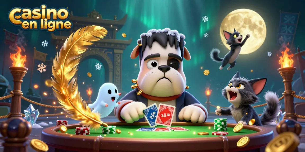 Amusez-vous à des jeux palpitants dans notre casino en ligne avec des créatures fantastiques.