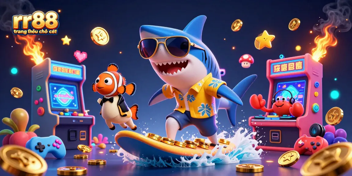 Experience thrilling gameplay at rr88 trang chủ chính thức with vibrant 3D casino characters exploring riches.