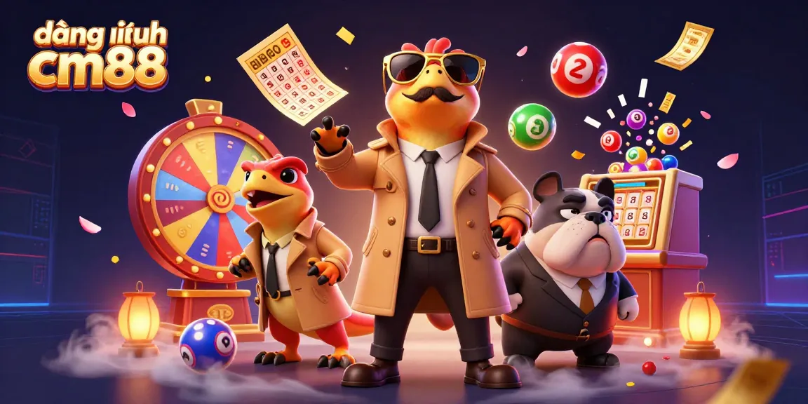 Experience excitement and fun with đăng nhập cm88 for lottery and gaming action in a vibrant casino scene.