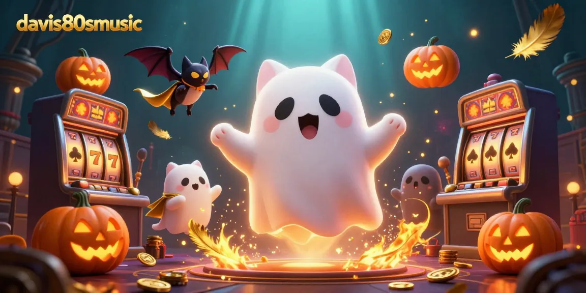 Experience casino magic with davis80smusic as friendly ghost cat and vampire bat win at slots.