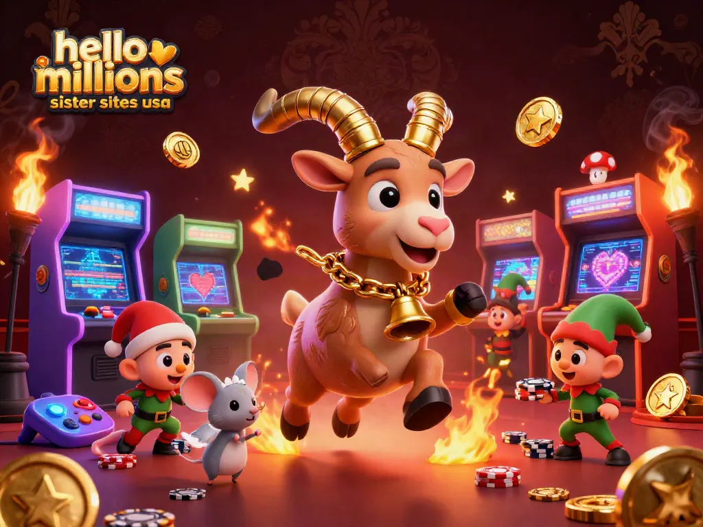 Experience thrilling gameplay at hello millions sister sites usa with vibrant characters and casino elements.