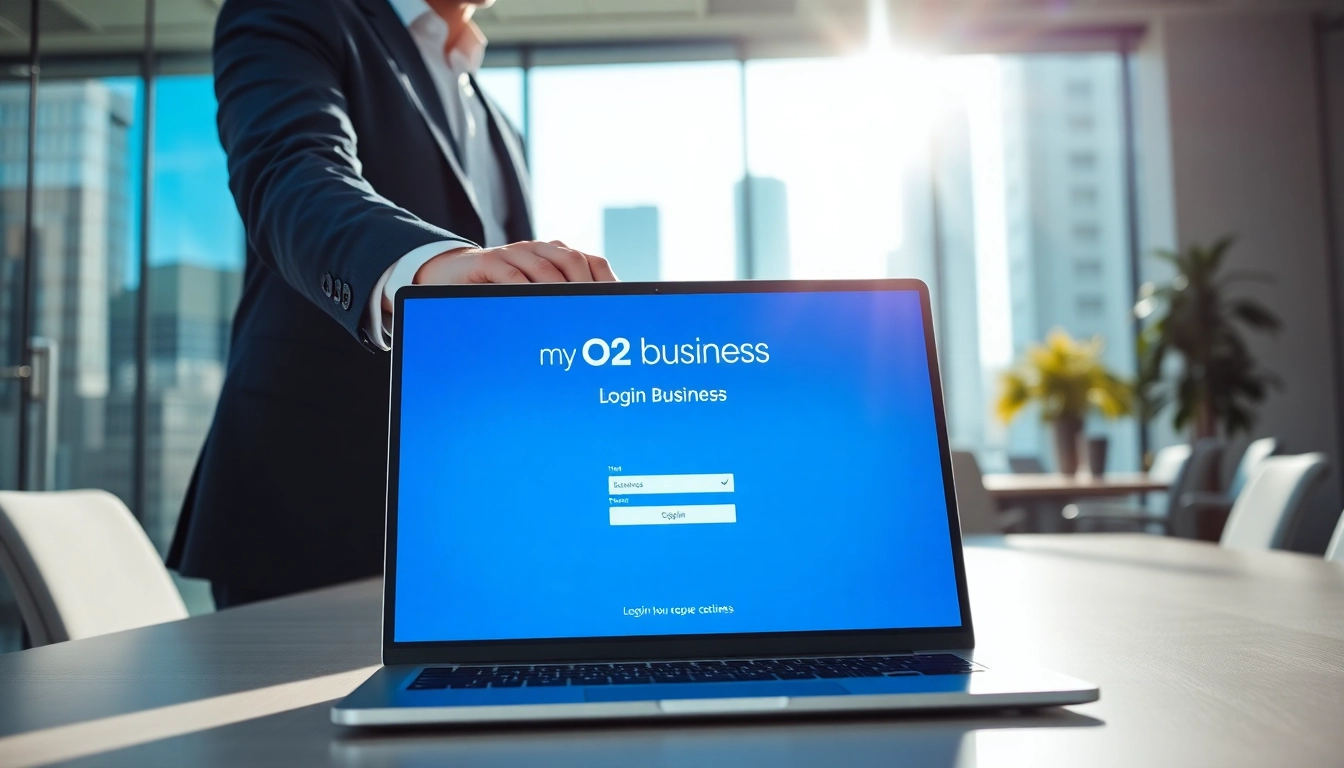 Access the my o2 business login for seamless business management in a modern workspace.
