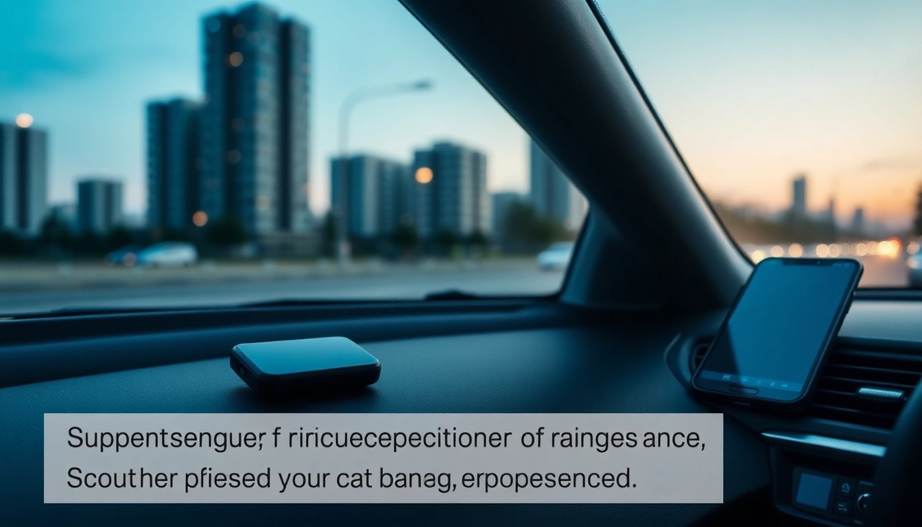 Showcasing the Ghost 2 immobiliser on a vehicle dashboard, emphasizing advanced security features.