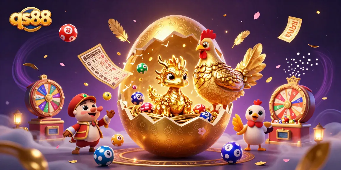 Experience thrilling wins at qs88 with a stunning golden dragon amid a vibrant casino scene.