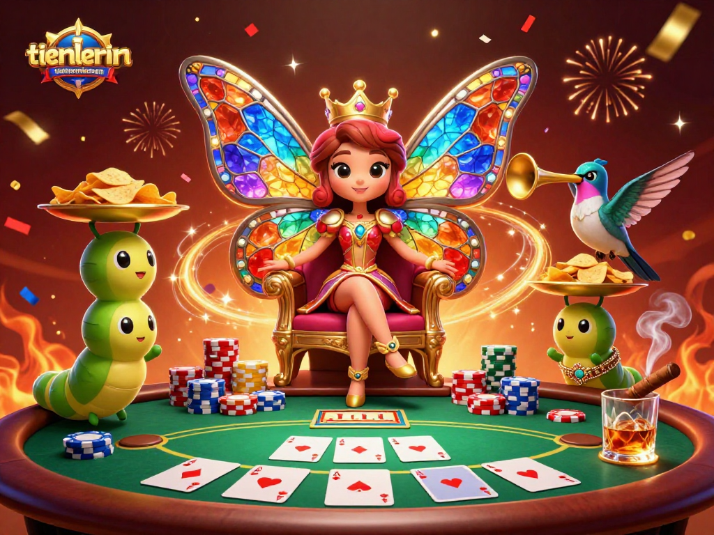 Experience winning strategies for the tienlenmiennam game with our captivating scene.