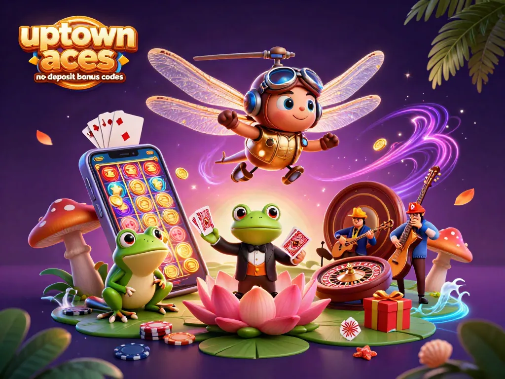 Engage with uptown aces no deposit bonus codes while winning with slots and casino table games.