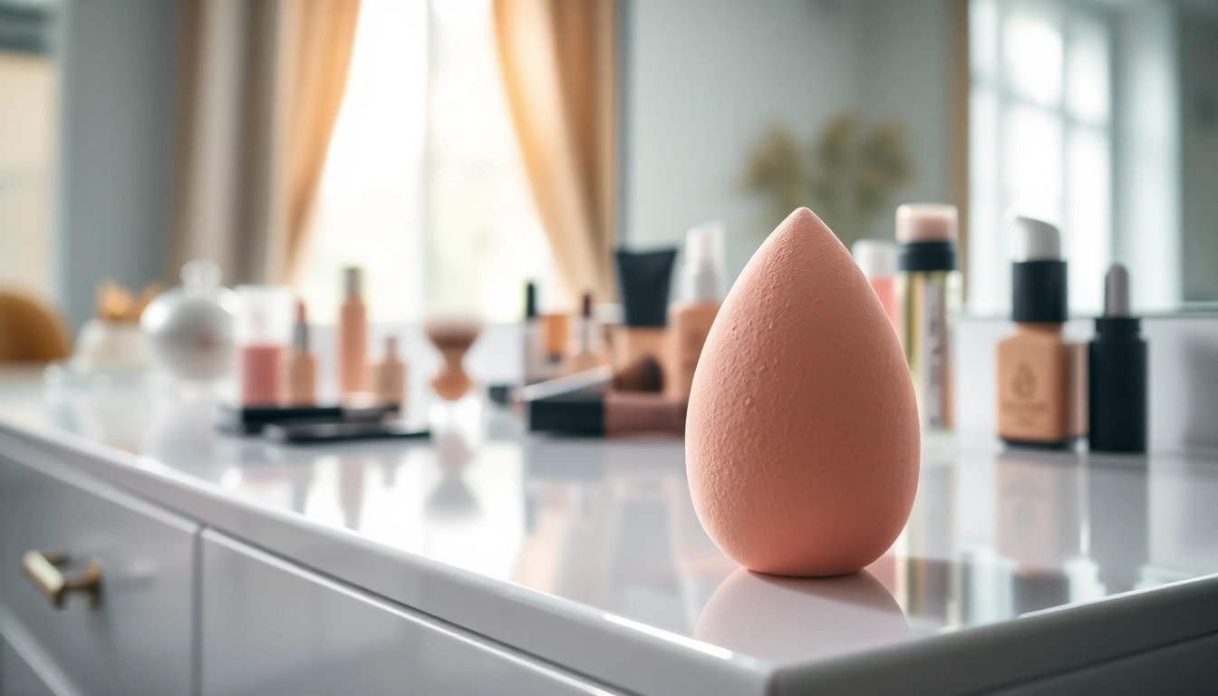 Apply silicone sponge makeup for flawless results with smooth coverage and no product waste.