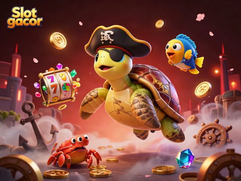Experience the excitement of Slot gacor with vibrant symbols and underwater elements.