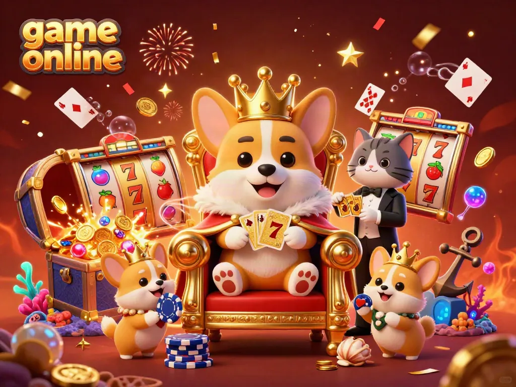 Experience the thrill of game online with dynamic characters embodying the casino excitement.
